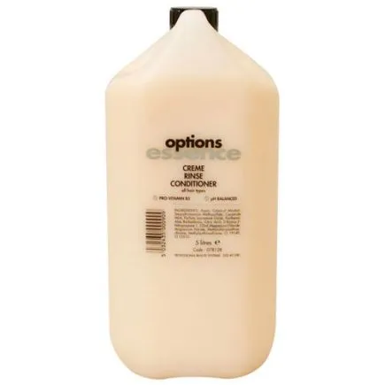 Options Essence Cream Rinse Conditioner 5 Litre