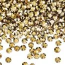 Amazing Shine Gold Rhinestones Rhinestones Gold Round